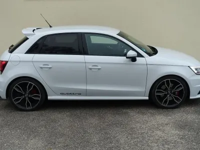 Gebraucht Audi S1 Sportback Ambiente 231 PS (169 kW) 2018 Weiß Kleinwagen