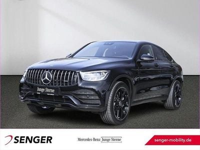 Gebraucht Mercedes GLC400d AMG 330 PS (242 kW) 2022 Lack obsidianschwarz met Coupé