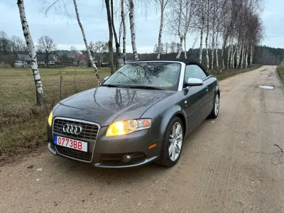 Używany Audi S4 Cabriolet Sport 344 KM (253 kW) 2007 Szary Kabriolet
