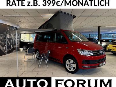 Kirschrot Gebraucht 2017 VW California Beach Van | 43.990 € (Etwas zu teuer)