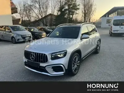 Brugt Mercedes GLB35 AMG 306 HK (225 kW) 2024 Sølv SUV