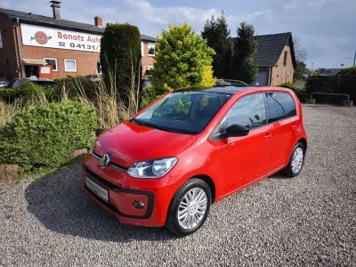 Second-hand VW up! move up! 75 CP (55 kW) 2017 Roșu Hatchback