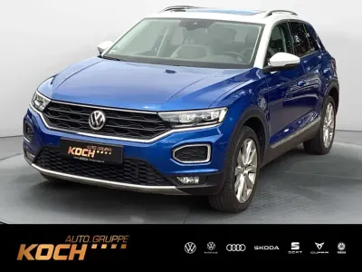 Gebraucht VW T-Roc Style 150 PS (110 kW) 2018 Ravennablau metallic SUV