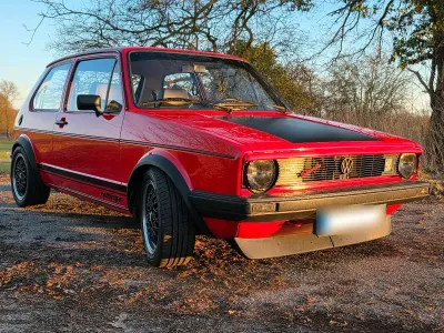 Gebraucht VW Golf I 70 PS (51 kW) 1982 Rot Kleinwagen