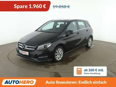 Gebraucht Mercedes B180 Style 122 PS (89 kW) 2018 Schwarz Van / Kleinbus