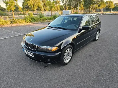 Gebraucht BMW 320 170 PS (125 kW) 2002 Schwarz Kombi