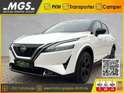 Gebraucht Nissan Qashqai 360º 190 PS (139 kW) 2023 Pearl white / black metallic SUV