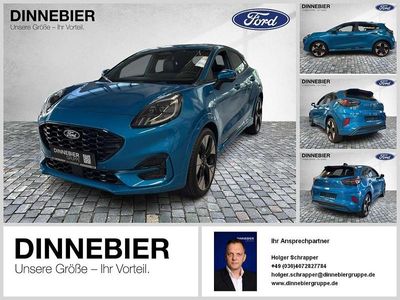 Digital aqua blue metallic Neu 2025 Ford Puma ST-Line X SUV | 32.588 €