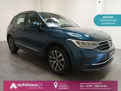 Usata VW Tiguan Life 150 CV (110 kW) 2021 Blu SUV