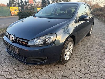 Usata VW Golf VI Comfortline 122 CV (89 kW) 2008 Blu Utilitaria