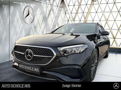 Occasion Mercedes E220 AMG 197 PK (144 kW) 2025 Zwart Stationwagen