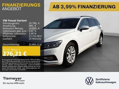 Gebraucht VW Passat Business 122 PS (89 kW) 2022 Weiß Kombi