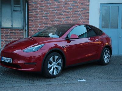 Gebraucht Tesla Model Y Long Range AWD 378 kW (514 PS) 2022 Redmulticoat SUV