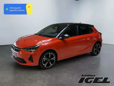 Gebraucht Opel Corsa GS Line 101 PS (74 kW) 2021 Power orange/dynamik orange Kleinwagen