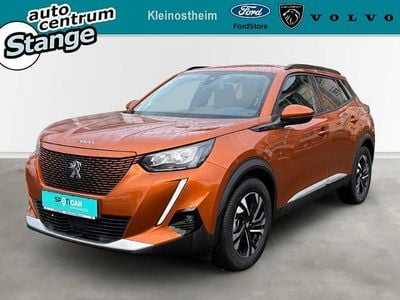 Gebraucht Peugeot e-2008 Allure 100 kW (136 PS) 2021 Orange SUV