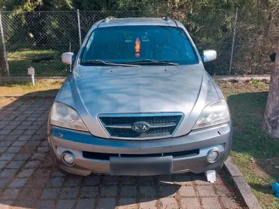 Usata Kia Sorento 103 CV (75 kW) 2002 Argento SUV
