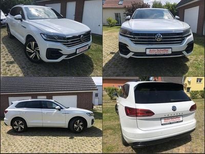 Brugt VW Touareg R-line 286 HK (210 kW) 2019 Hvid SUV