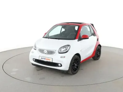 Gebraucht Smart ForTwo Cabrio Basis 90 PS (66 kW) 2016 Weiß Cabrio