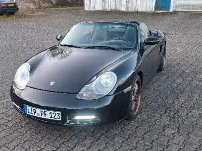 Usado Porsche Boxster S 252 CV (185 kW) 2000 Negro Descapotable