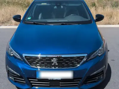 Gebraucht Peugeot 308 Allure GT-Line 131 PS (96 kW) 2018 Blau Kombi