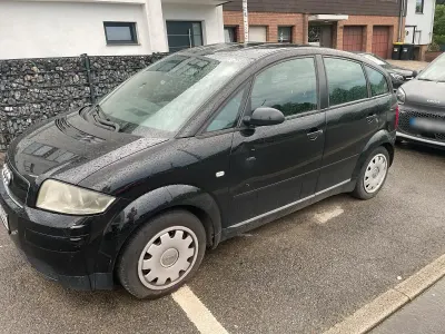 Gebraucht Audi A2 55 PS (40 kW) 2002 Schwarz Kleinwagen