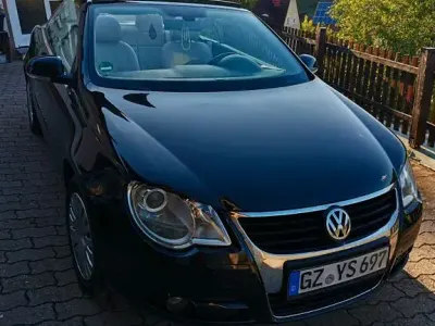 Gebraucht VW Eos 116 PS (85 kW) 2007 Schwarz Cabrio