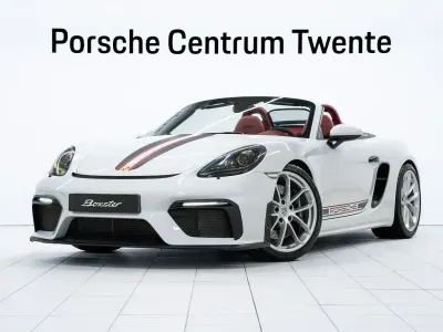 Gebraucht Porsche 718 Spyder 420 PS (308 kW) 2021 Weiß Cabrio