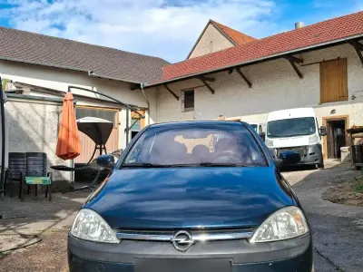 Gebraucht Opel Corsa 75 PS (55 kW) 2002 Blau Kleinwagen