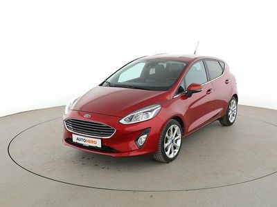 Usata Ford Fiesta Titanium 101 CV (74 kW) 2018 Rosso Utilitaria