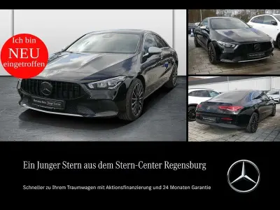 Gebraucht Mercedes CLA180 AMG 136 PS (100 kW) 2020 Unilack nachtschwarz Limousine