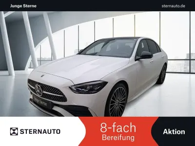 Gebraucht Mercedes C200 Advanced Plus 204 PS (150 kW) 2025 Unilack polarweiß Limousine