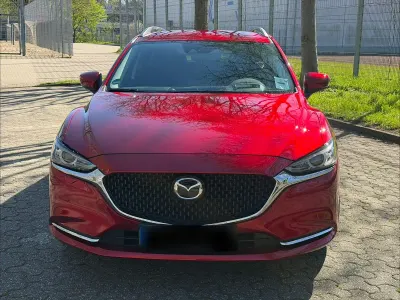 Begagnad Mazda 6 Exclusive-Line 194 HK (142 kW) 2024 Röd Kombi