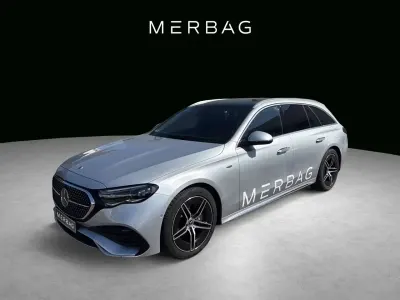 Gebraucht Mercedes E300 AMG line 313 PS (230 kW) 2025 Metalliclack hightechsilber Kombi