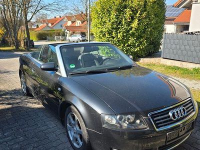 Gebraucht Audi A4 Cabriolet 163 PS (119 kW) 2004 Schwarz Cabrio