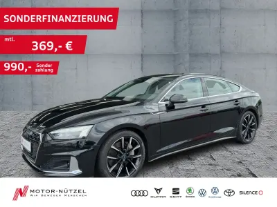 Gebraucht Audi A5 Sportback Advanced 265 PS (194 kW) 2020 Brillantschwarz Kleinwagen