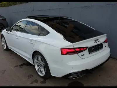 Gebraucht Audi A5 Sportback S-Line 265 PS (194 kW) 2022 Weiß Kleinwagen