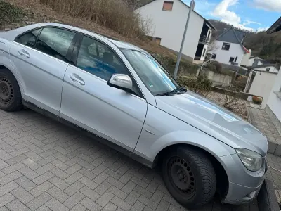 Gebraucht Mercedes C220 2008 Silber Limousine