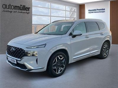 Gebraucht Hyundai Santa Fe Signature 265 PS (194 kW) 2022 Weiß SUV