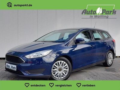 Gebraucht Ford Focus Trend 125 PS (91 kW) 2017 Blau Kombi