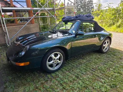 Gebraucht Porsche 993 286 PS (210 kW) 1997 Grün Cabrio