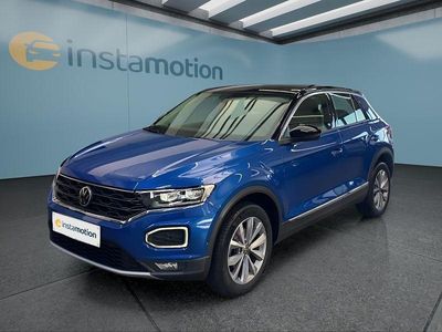 Second-hand VW T-Roc 150 CP (110 kW) 2021 Albastru SUV