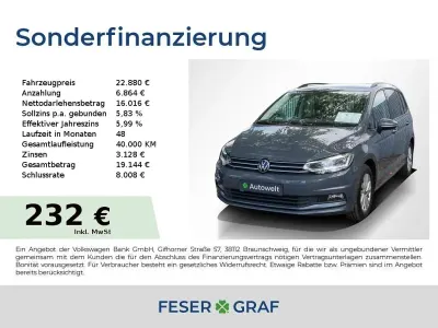 Gebraucht VW Touran Comfortline 150 PS (110 kW) 2023 Delfingrau metallic Van / Kleinbus
