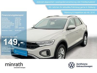 Grau Gebraucht 2024 VW T-Roc Life SUV | 23.420 € (Superpreis)