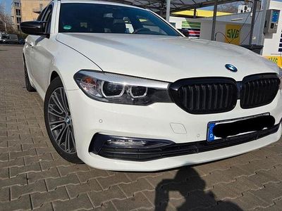Usata BMW 530 Sport Line 252 CV (185 kW) 2018 Bianco Station wagon