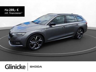 Gebraucht Skoda Octavia SportLine 204 PS (150 kW) 2022 Graphitegrau metallic Kombi