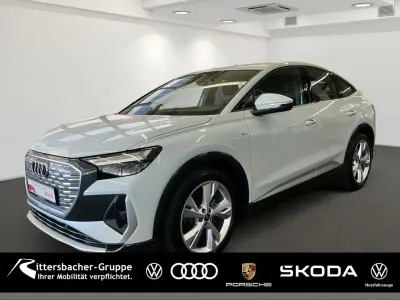 Gebraucht Audi Q4 Sportback e-tron S-Line 125 kW (170 PS) 2023 (gletscherweiß metallic) SUV
