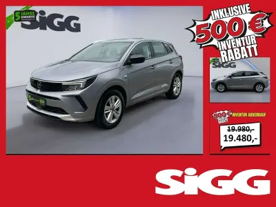 Gebraucht Opel Grandland X Enjoy 131 PS (96 kW) 2024 Lack grau artense/metallic kla SUV