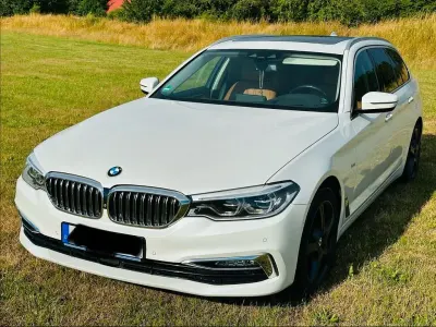 Gebraucht BMW 540 Sport Line 340 PS (250 kW) 2018 Weiß Kombi