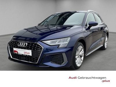Gebraucht Audi A3 Sportback e-tron S-Line 204 PS (150 kW) 2023 Navarrablau metallic Kleinwagen