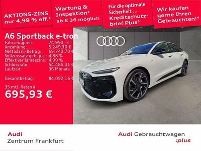 Gebraucht Audi e-tron Sportback S-Line 269 kW (367 PS) 2026 Beige SUV